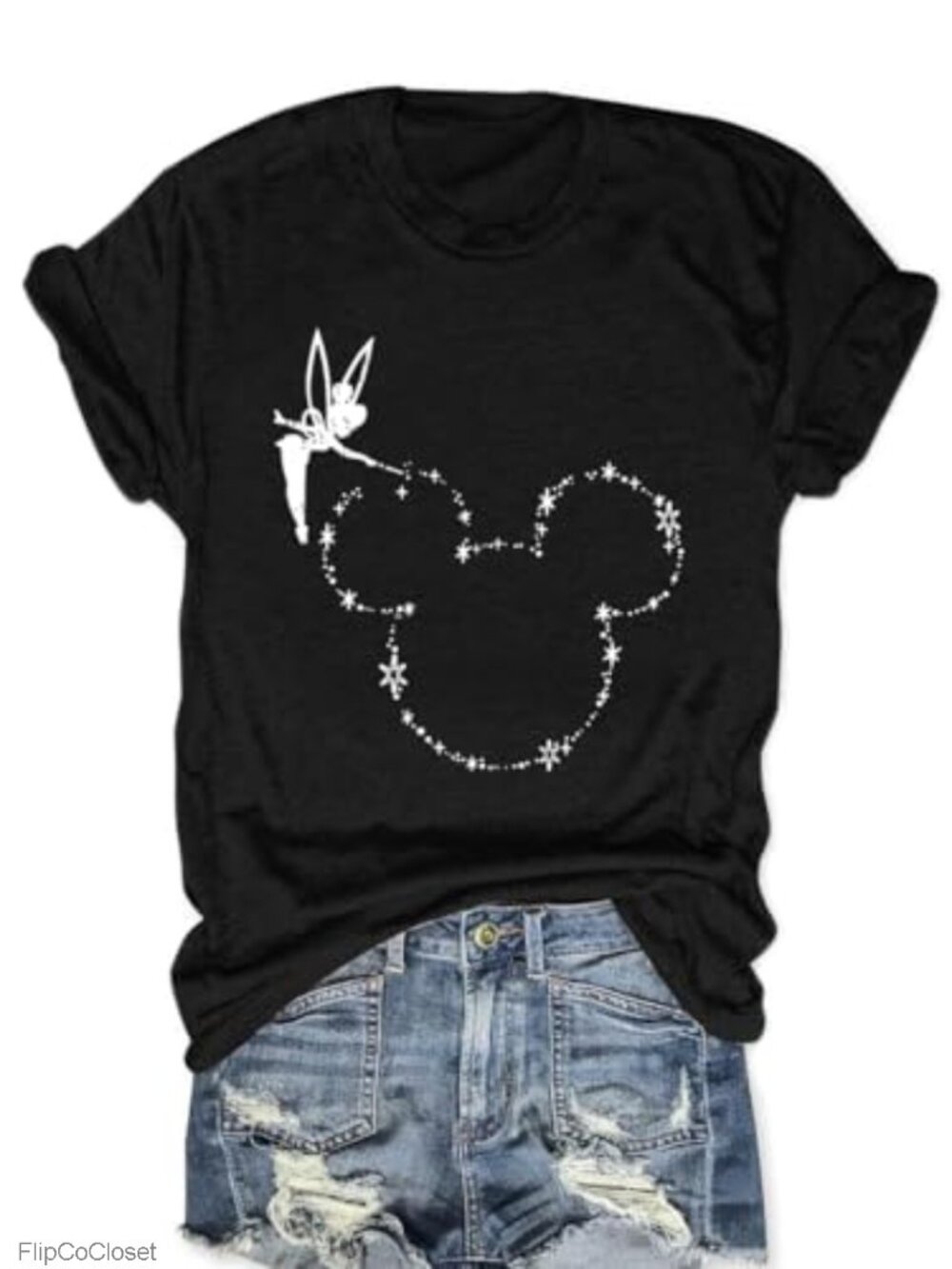 Magic Kingdom Castle Boho Graphic Short Sleeve T-Shirt